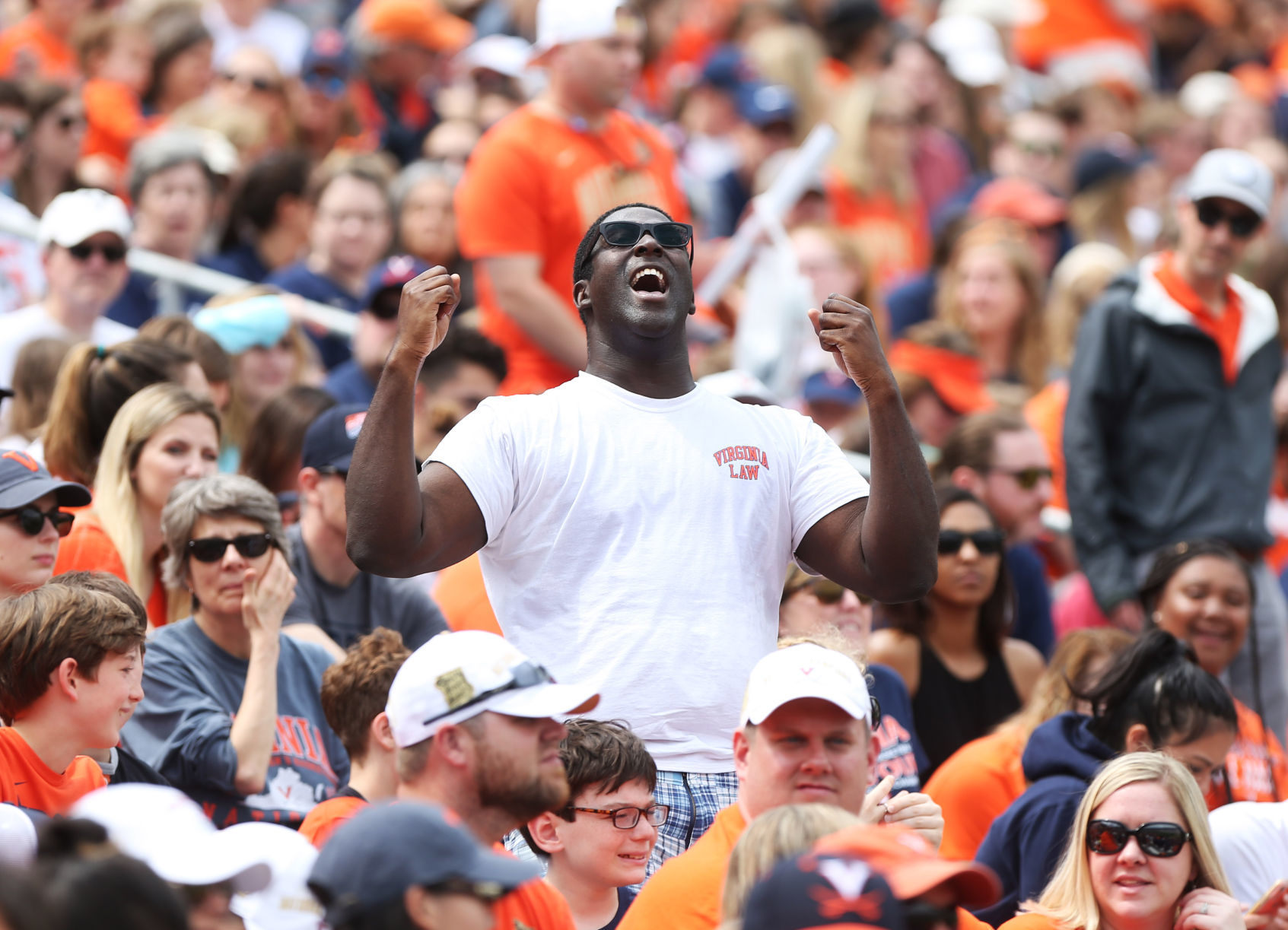 UVA championship celebration